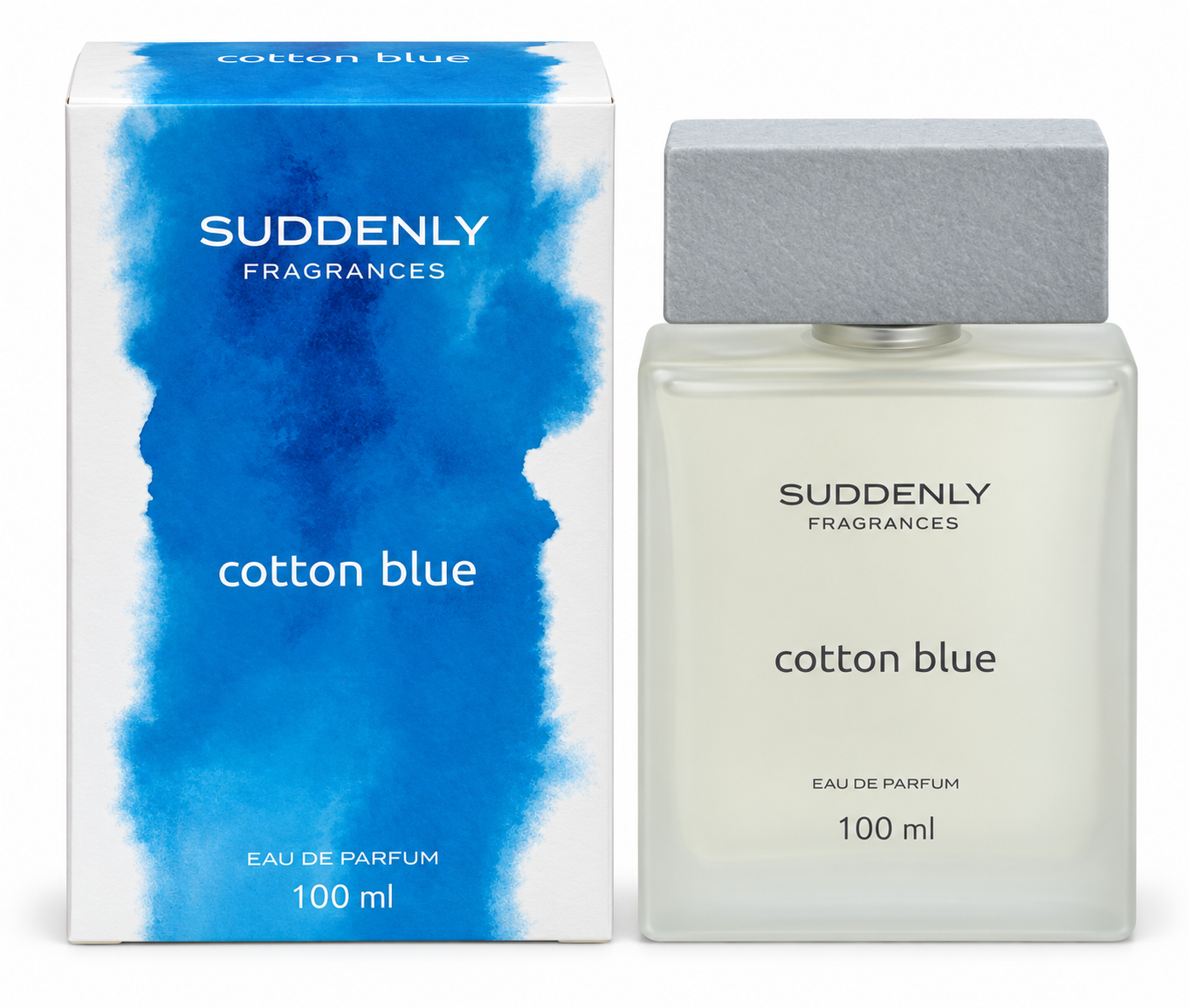 Suddenly Cotton Blue Eau de Parfum voor Dames 100 ml