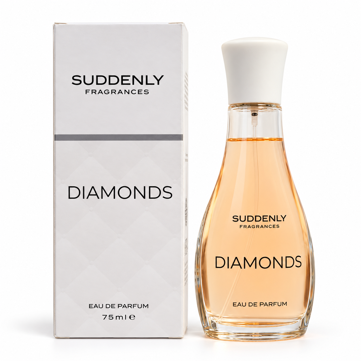 Suddenly Fragrances Diamonds Eau de Parfum voor Dames 75 ml
