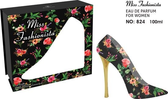 Tiverton Miss Fashionista Black Eau de Parfum Hakschoen For Women 100 ml