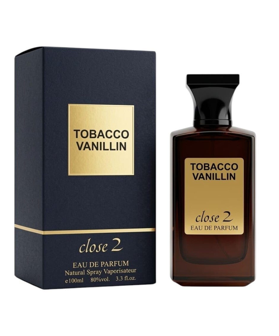Close 2 Tobacco Vanillin Eau de Parfum Unisex 100 ml