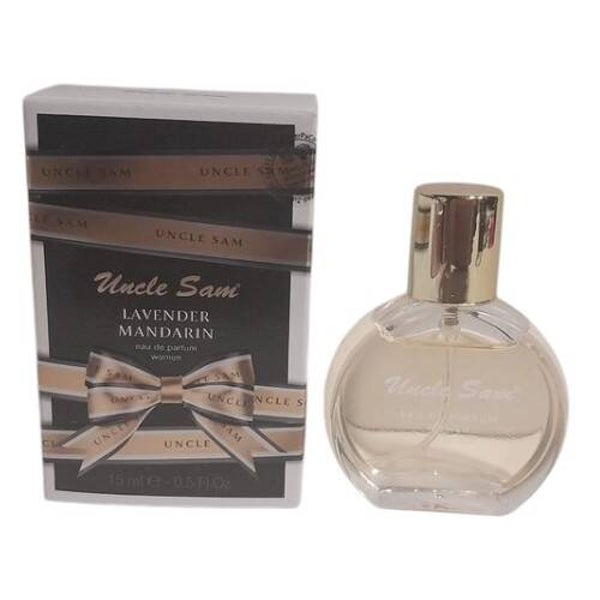 Uncle Sam Born in Freedom Lavender Mandarin Eau de Parfum - mini parfum - Dames Parfum 15 ml