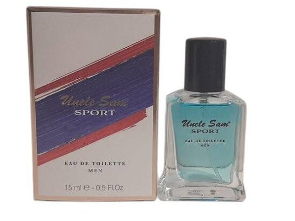 Uncle Sam Sport Black Eau de Toilette - mini parfum - Heren Parfum 15 ml