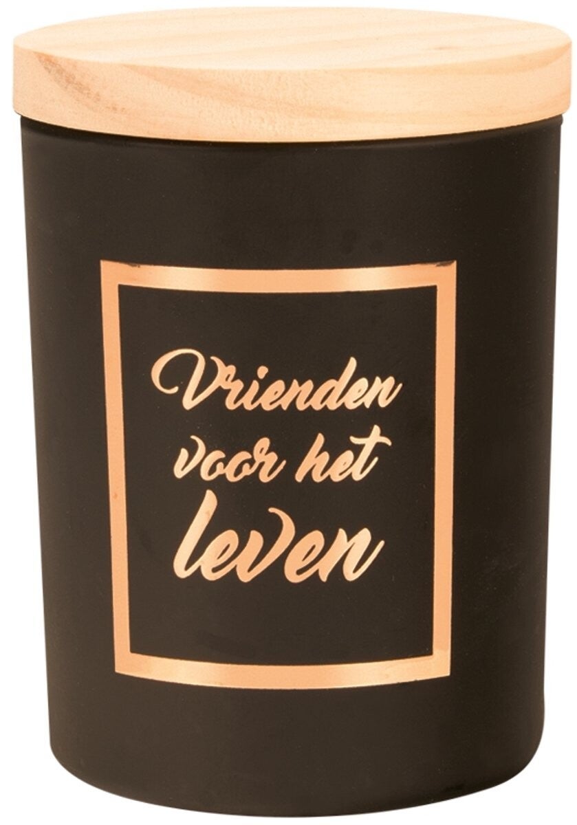 Paper Dreams Geurkaars Vrienden Voor Het Leven Zwart