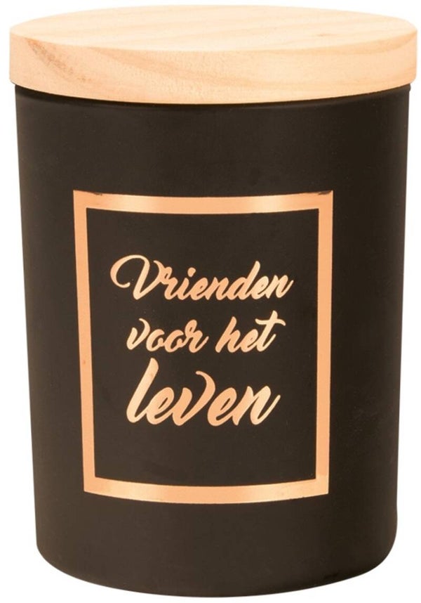 Paper Dreams Geurkaars Vrienden Voor Het Leven Zwart