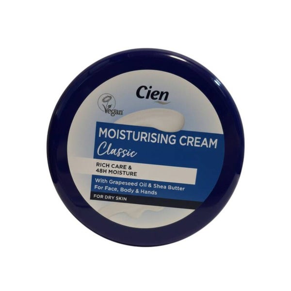 Cien Moisturising Cream Classic met Oil & Shea Butter voor droge huid 250ml