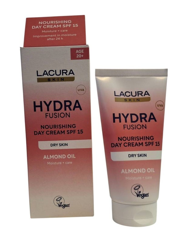Lacura Skin Hydra Fusion Nourishing Day Cream SPF 15 – Droge Huid – 50 ml