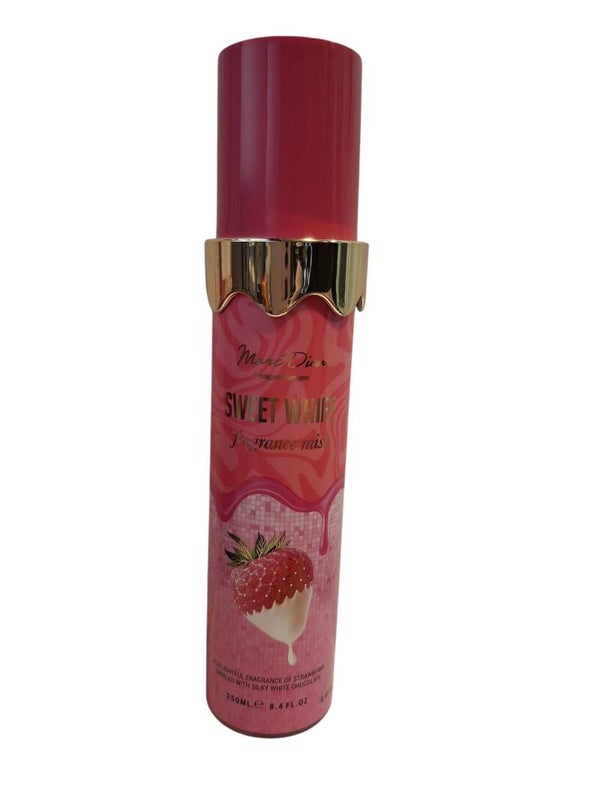 Marc Dion Sweet Whiff Body Mist Strawberry & White Chocolate 250ml