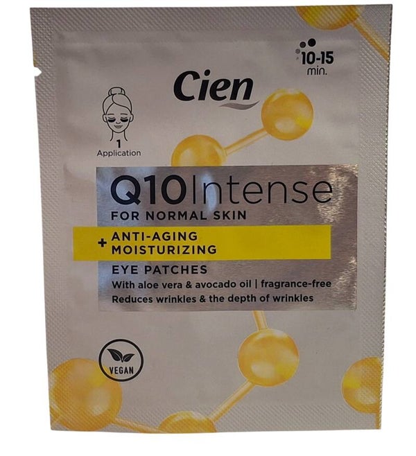 Cien Q10 Intense Oogpads Normale Huid - Anti-Aging & Hydraterend - 1 Paar