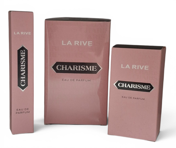 La Rive Charisme Dames Parfum Set 90 ml 30 ml 15 ml Broekzak Formaat