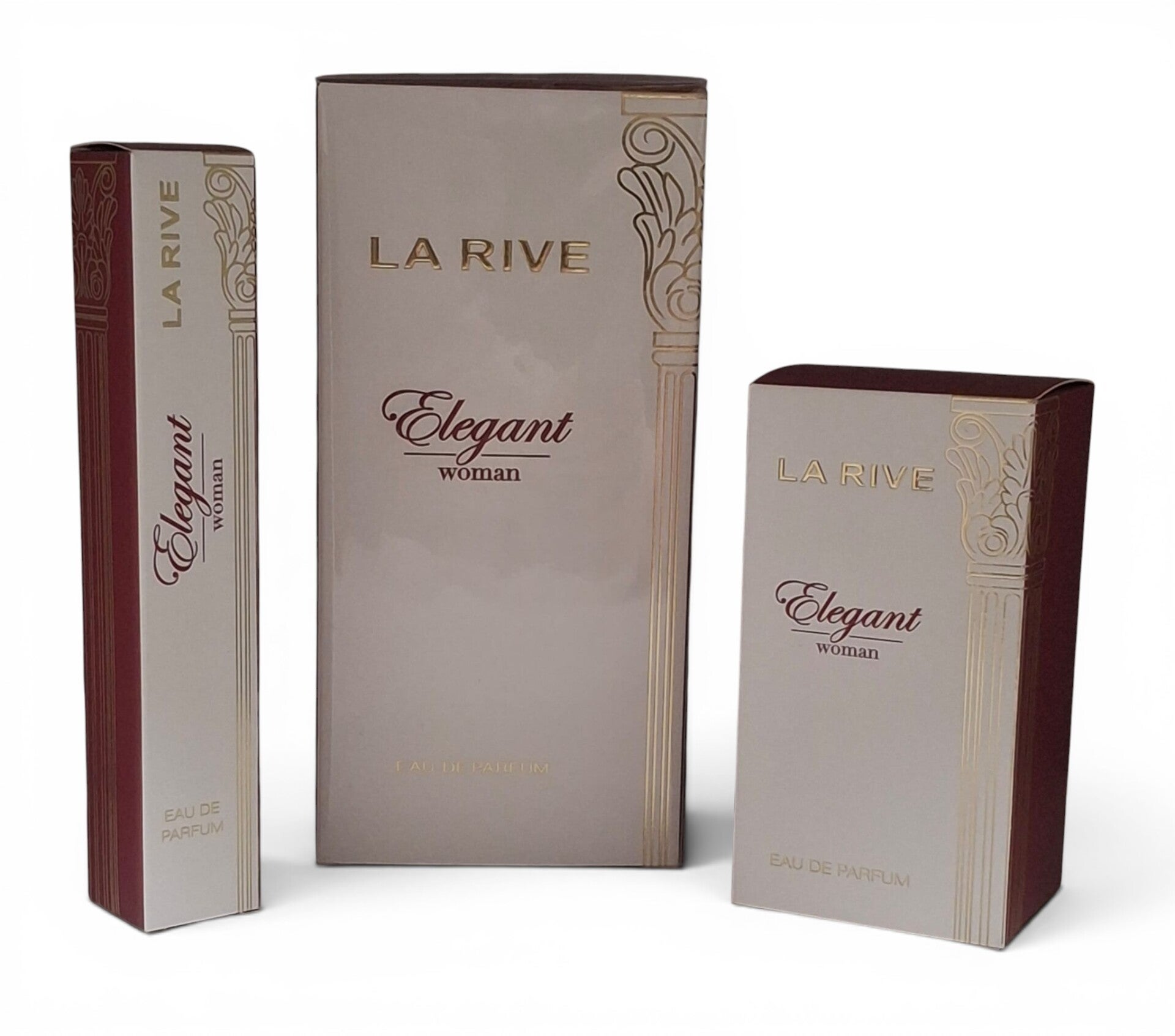 La Rive Elegant Woman Dames Parfum Set 100 ml 30 ml 15 ml Broekzak Formaat