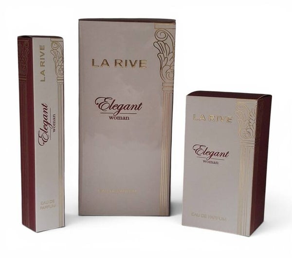 La Rive Elegant Woman Dames Parfum Set 100 ml 30 ml 15 ml Broekzak Formaat