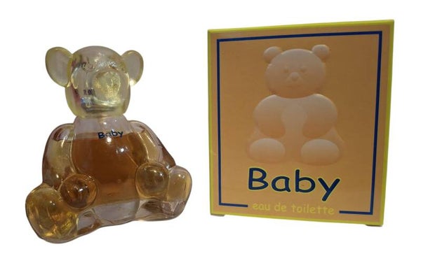 Baby Yellow Eau de Toilette Parfum voor Kinderen 50 ml – Teddybeer Flacon