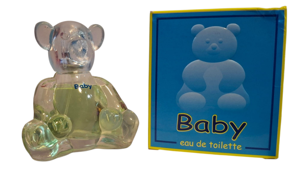 Baby Blue Eau de Toilette Parfum voor Kinderen 50 ml – Teddybeer Flacon