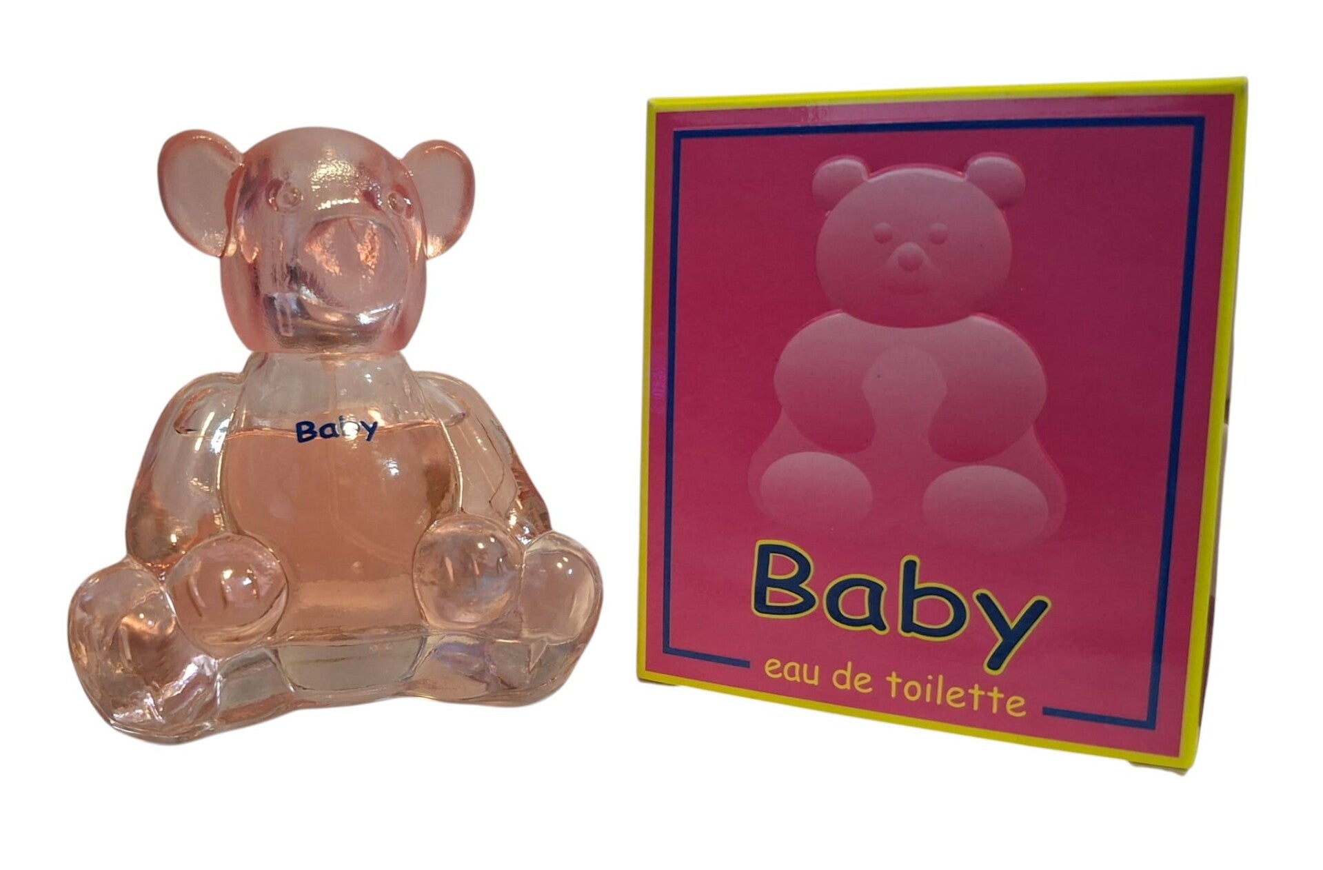 Baby Pink Eau de Toilette Parfum voor Kinderen 50 ml – Teddybeer Flacon