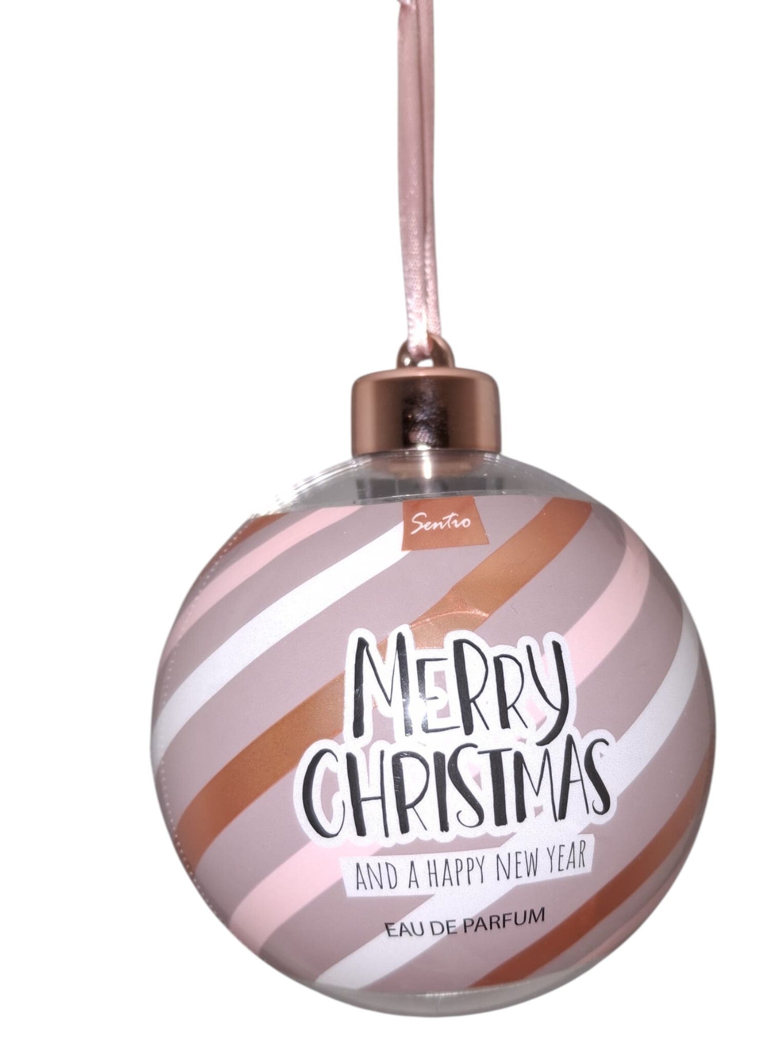 Sentio Feestdagen Pink Merry Christmas and Happy New Year Eau de Parfum voor Dames in Kerstbal 30 ml