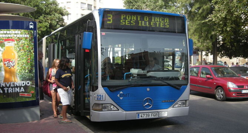 Openbaar vervoer – Bus AEROPUERTO DE PALMA DE MALLORCA