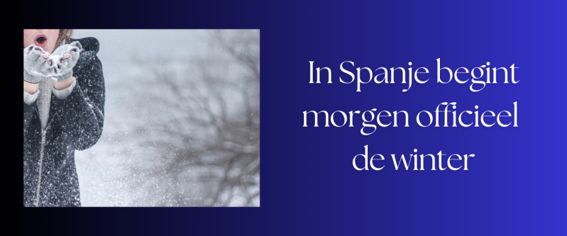 In Spanje begint vandaag officieel de winter