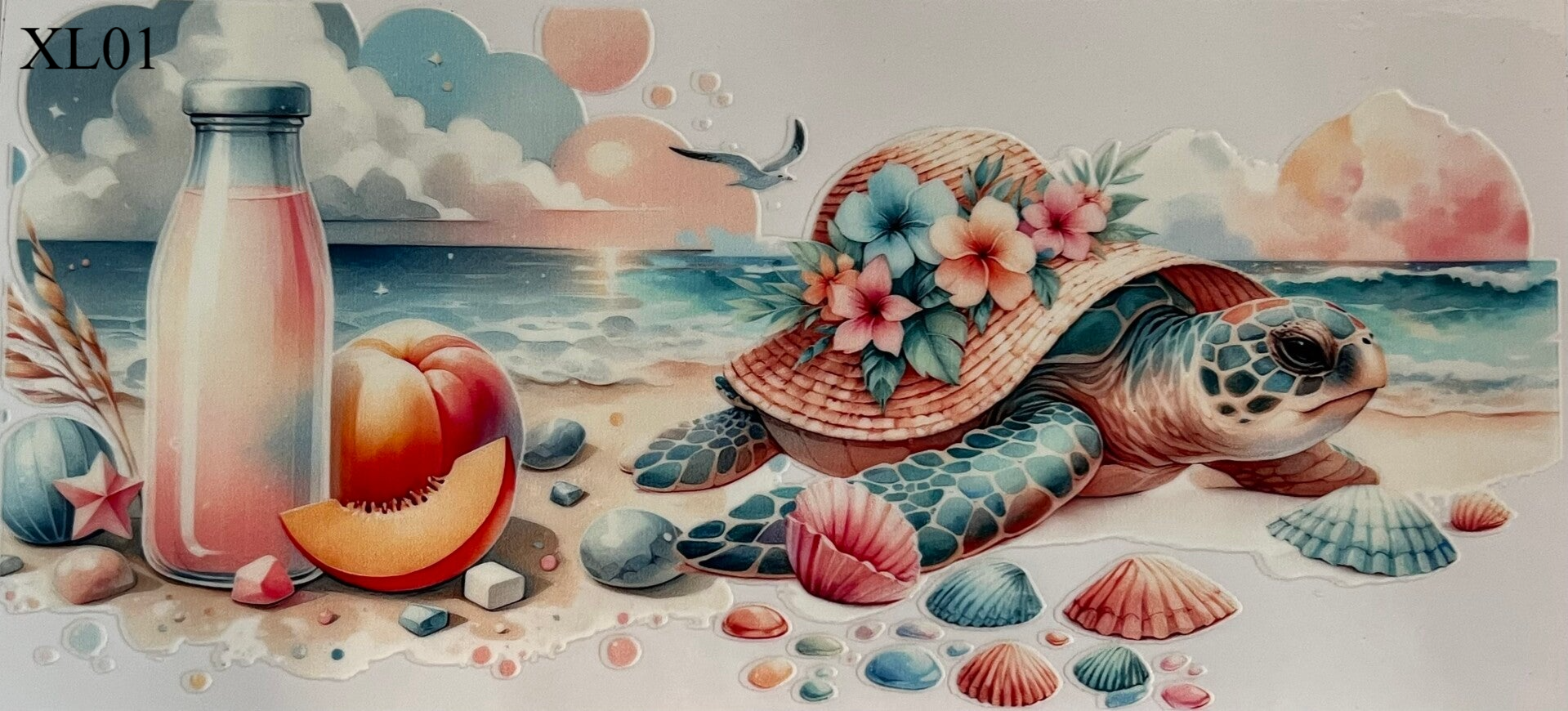 Déco DTF "Summer" Taille XL et XXL
