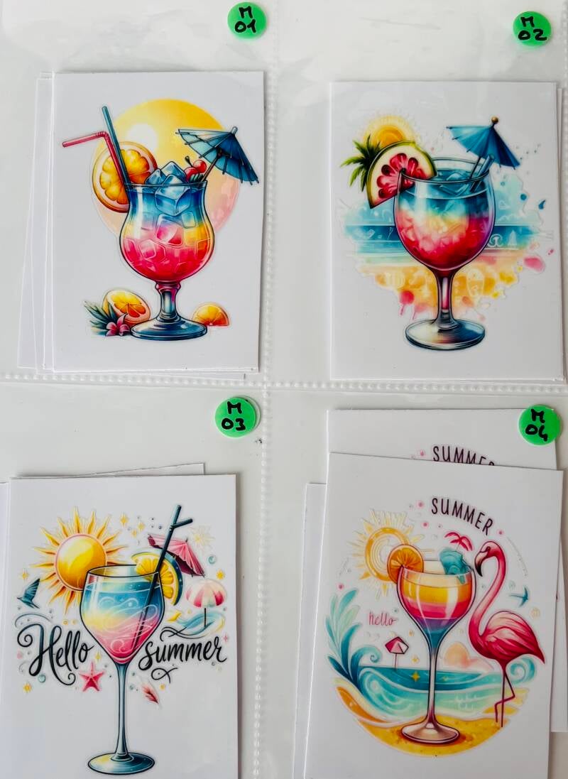 Déco DTF "Summer" Taille M