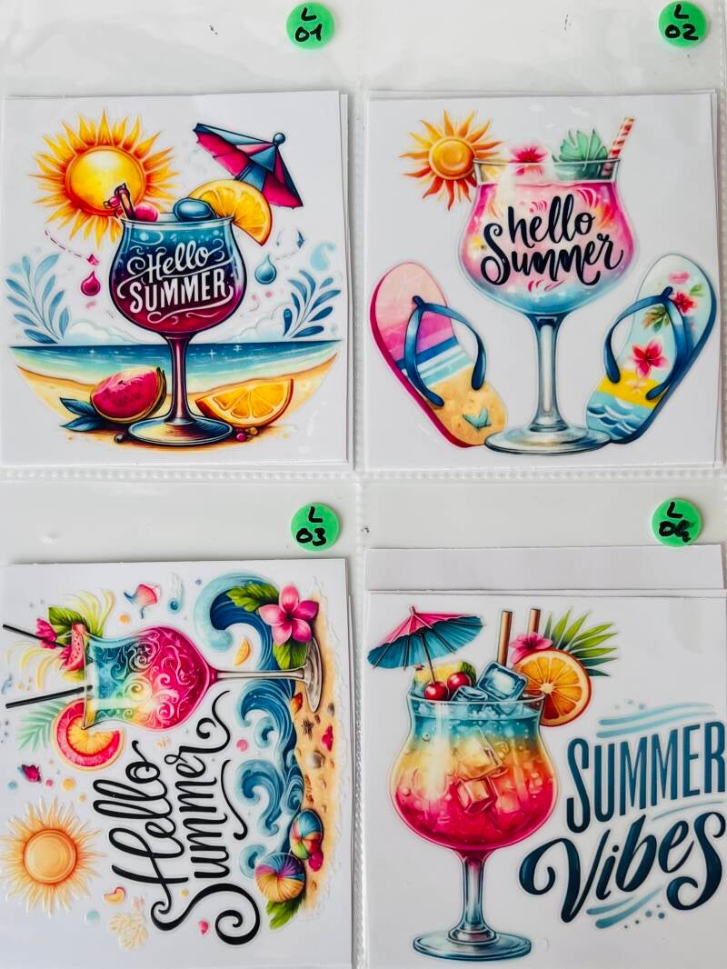 Déco DTF "Summer" Taille L