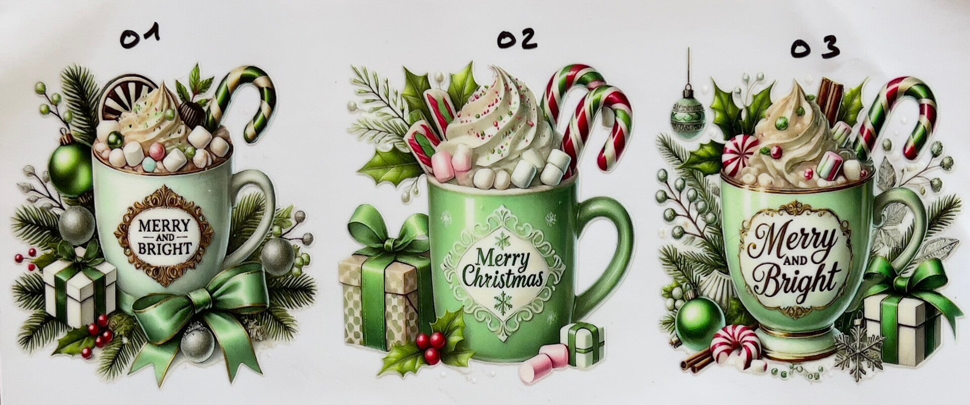 Déco DTF "Noël" Taille M