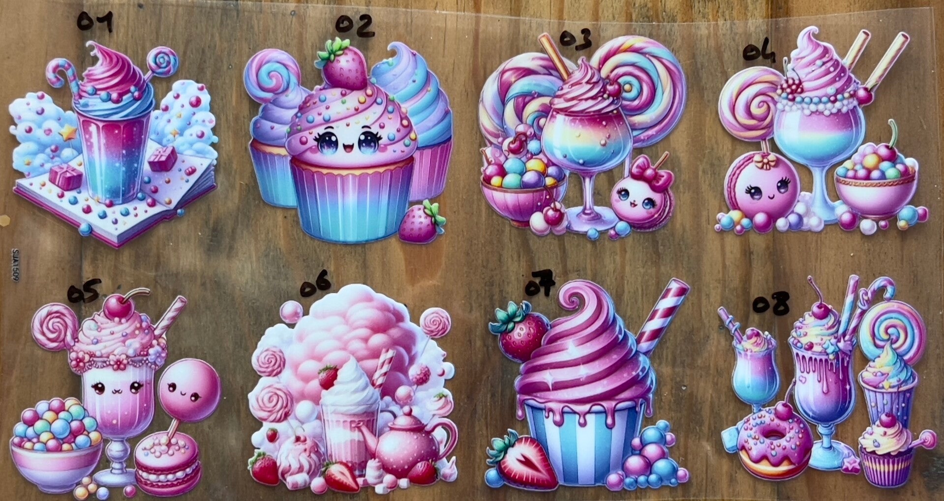 Déco DTF "Gourmand" Taille S