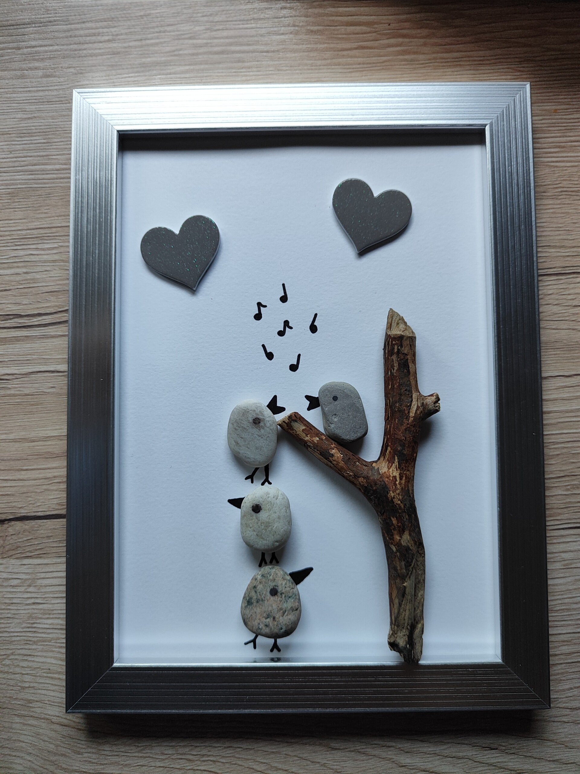 Cadre "les amoureux" F8