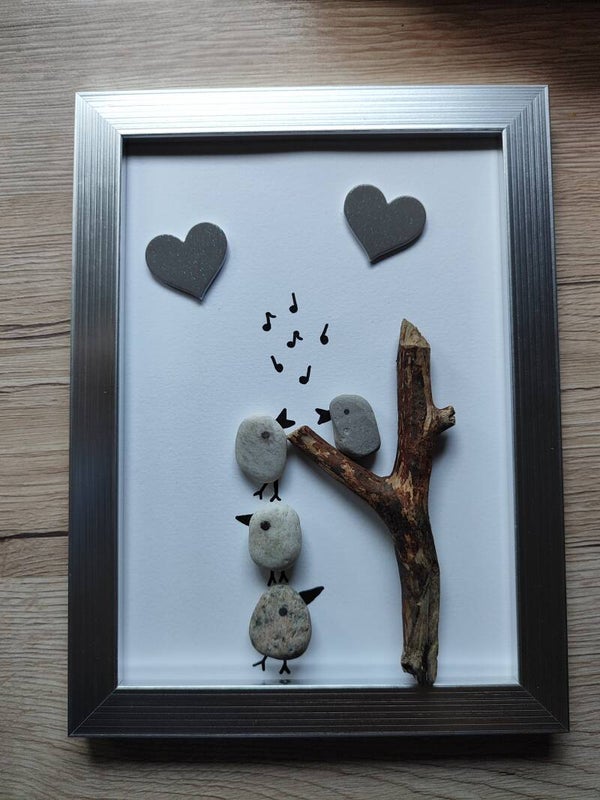 Cadre "les amoureux" F8