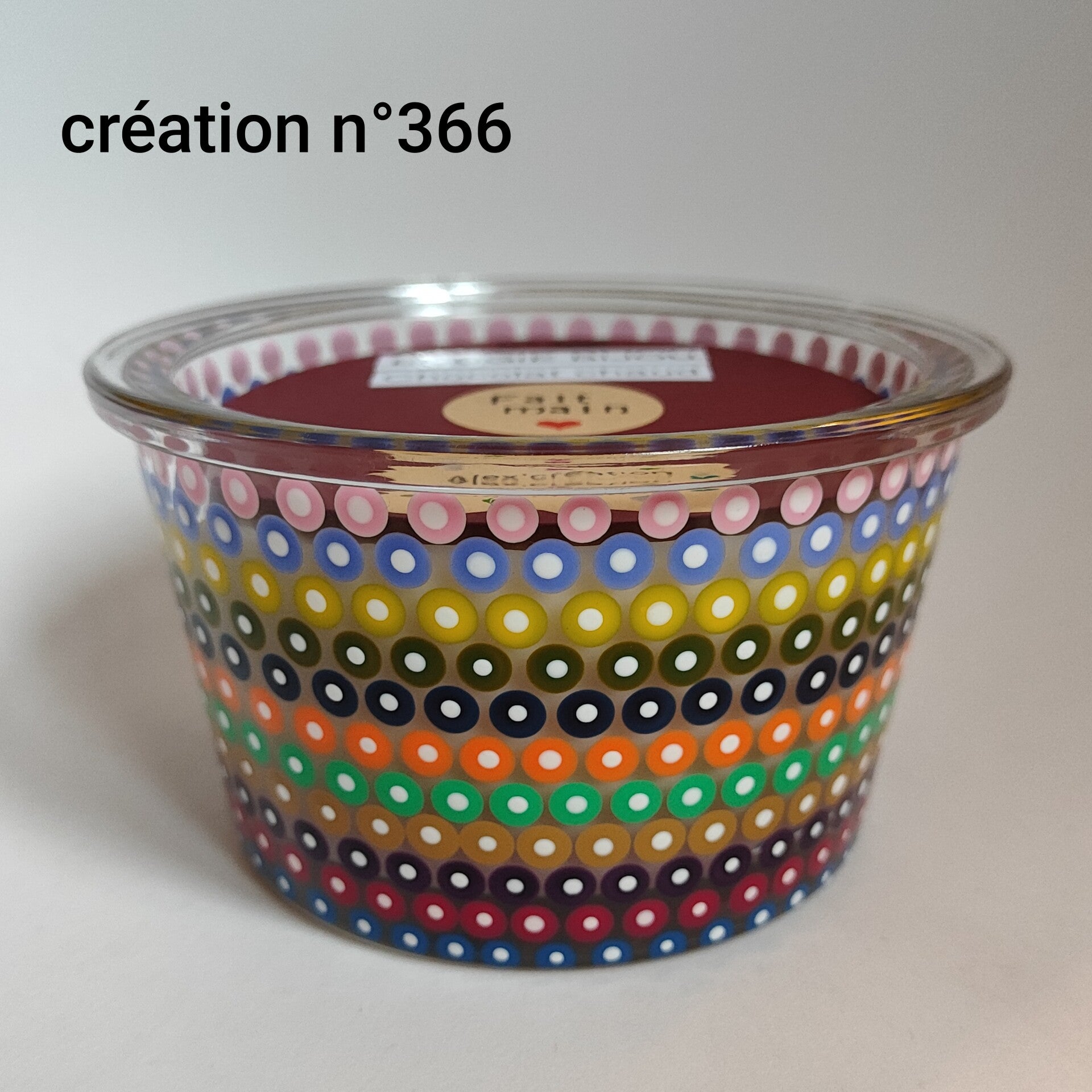 366 - Bougie bijou chocolat chaud - 400g