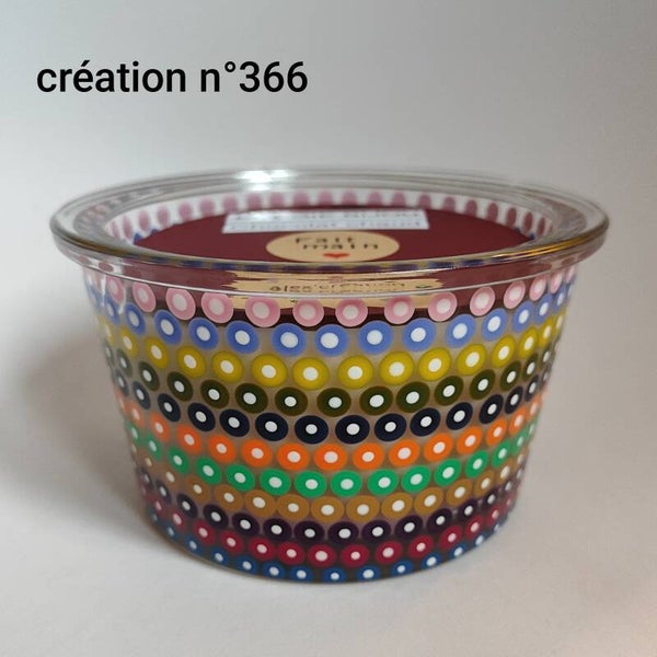 366 - Bougie bijou chocolat chaud - 400g