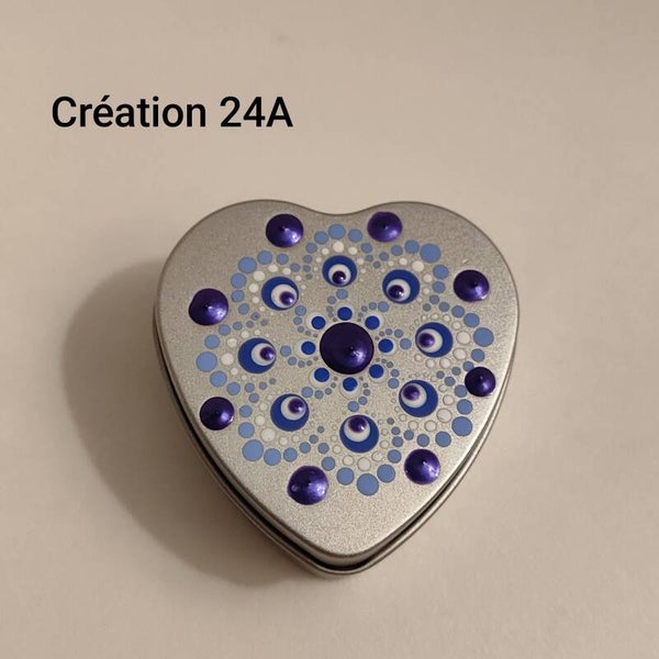 24A - Bougie coeur potion d'amour - 30g