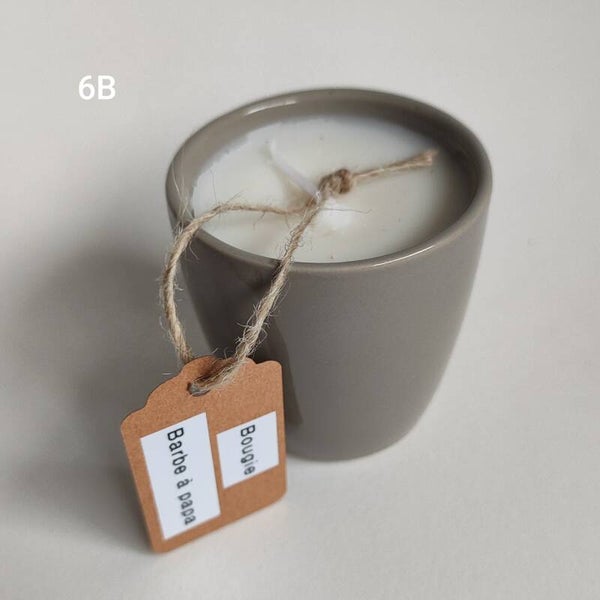 6B - Bougie barbe à papa - 100g
