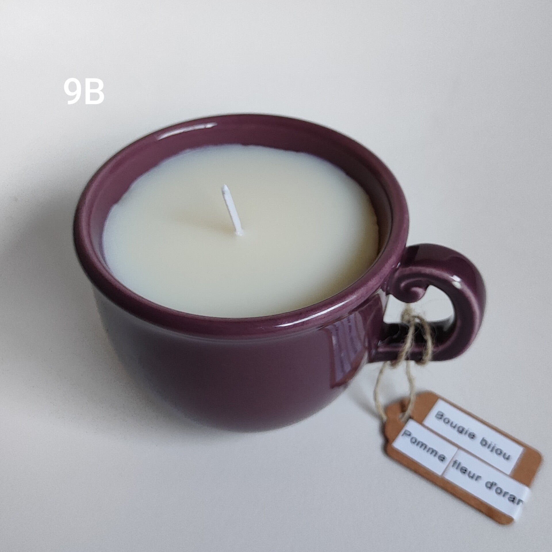 9B - Bougie bijou 2 parfums - 210g