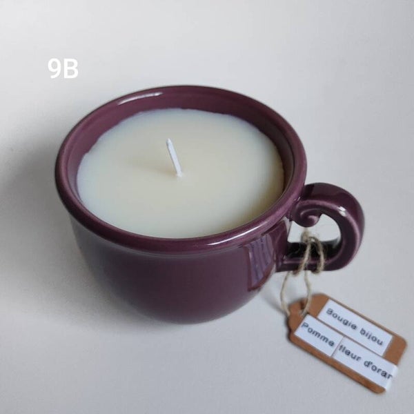9B - Bougie bijou 2 parfums - 210g
