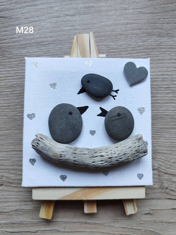 Mini toile "famille" M28