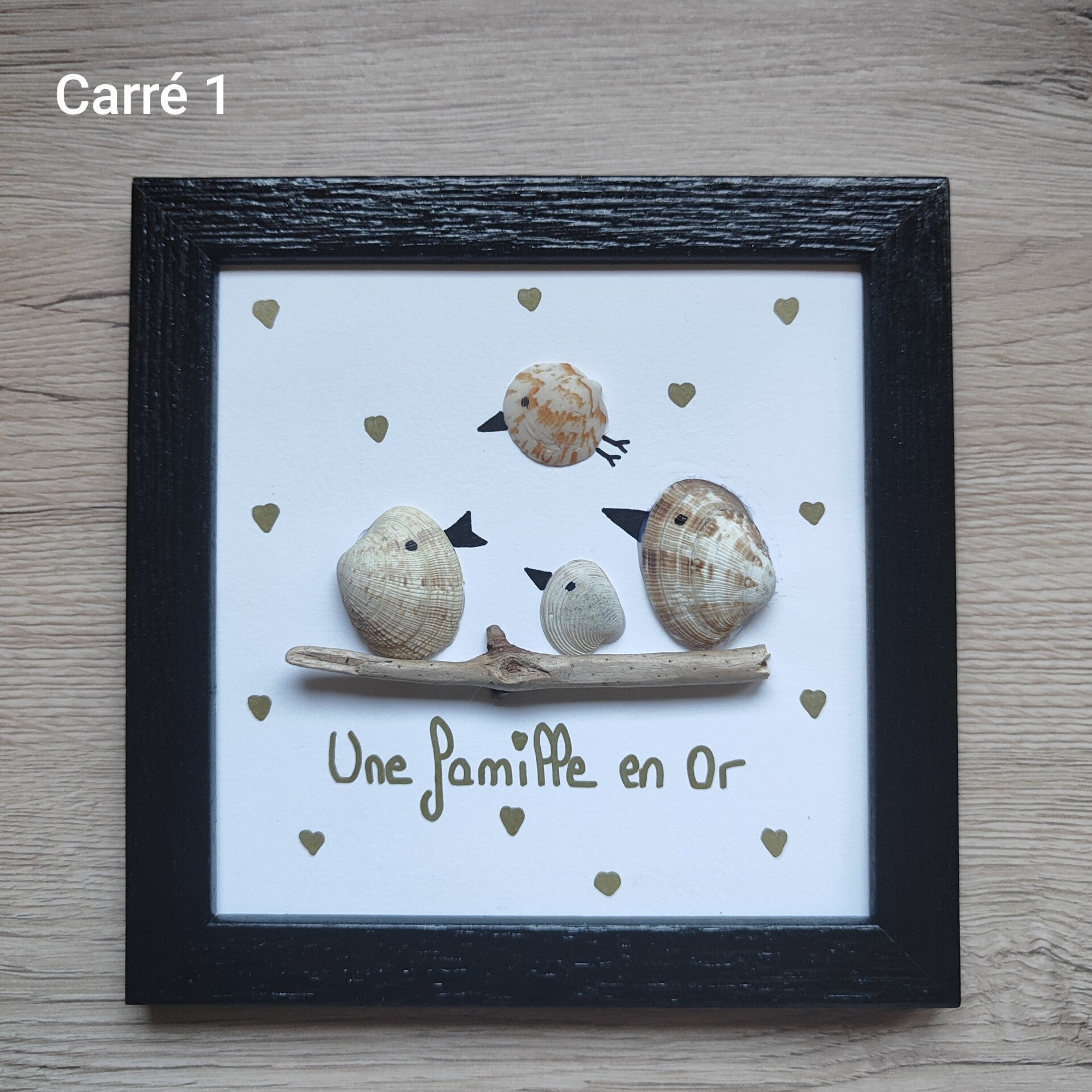 Cadre "famille" carré 1