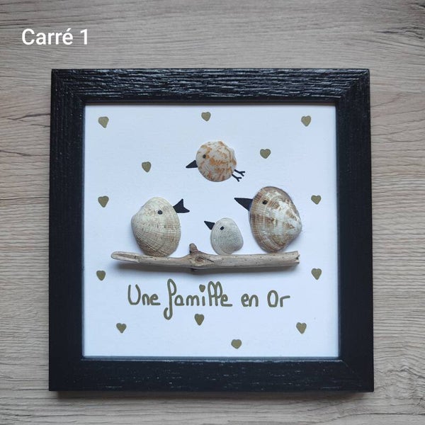 Cadre "famille" carré 1