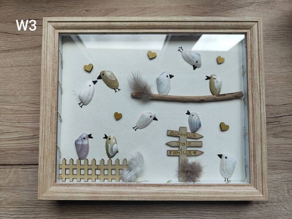 Cadre vitré lumineux "paysage" W3