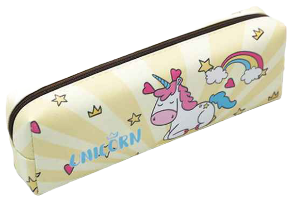 Pennenzak Unicorn junior geel