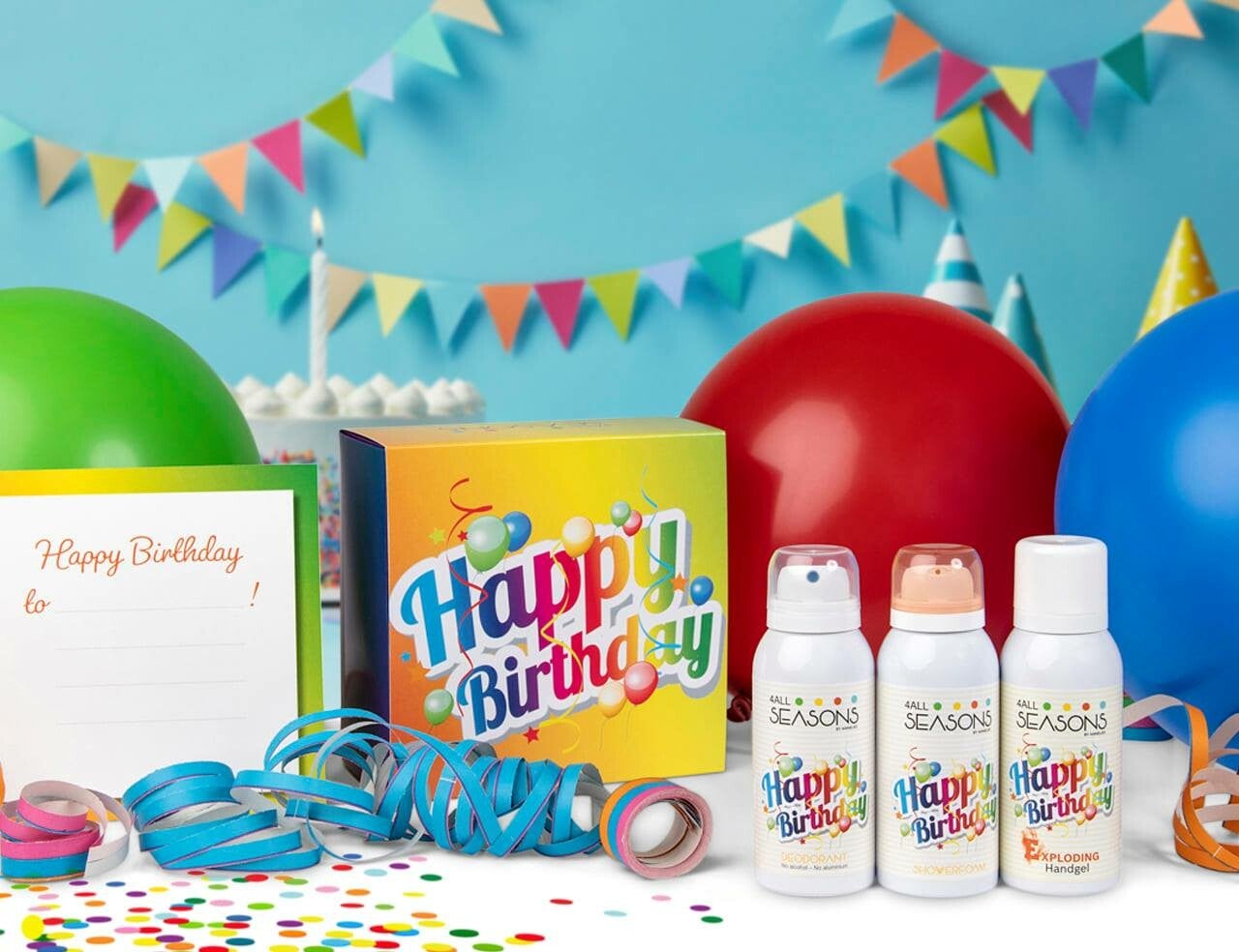 Geschenkdoos 4Allseasons Happy Birthday