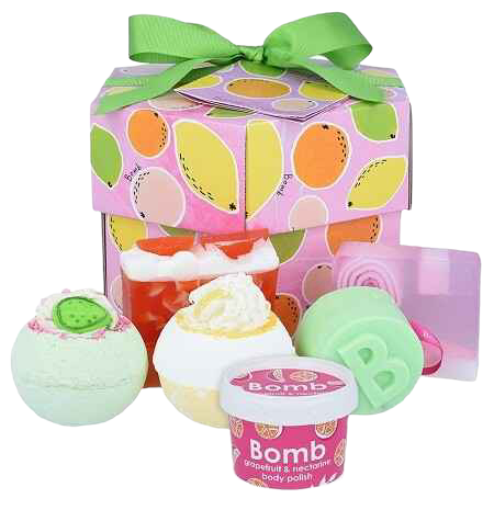 Fruit Basket Hex Box Gift Pack