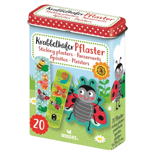 Beestjes pleisters in bewaarblik