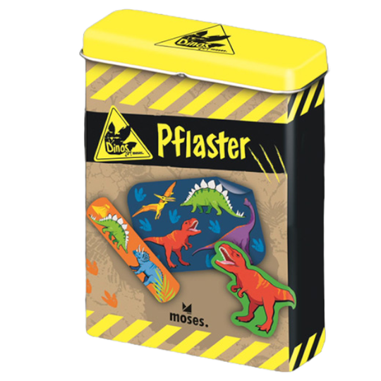 Dino pleisters in bewaarblik