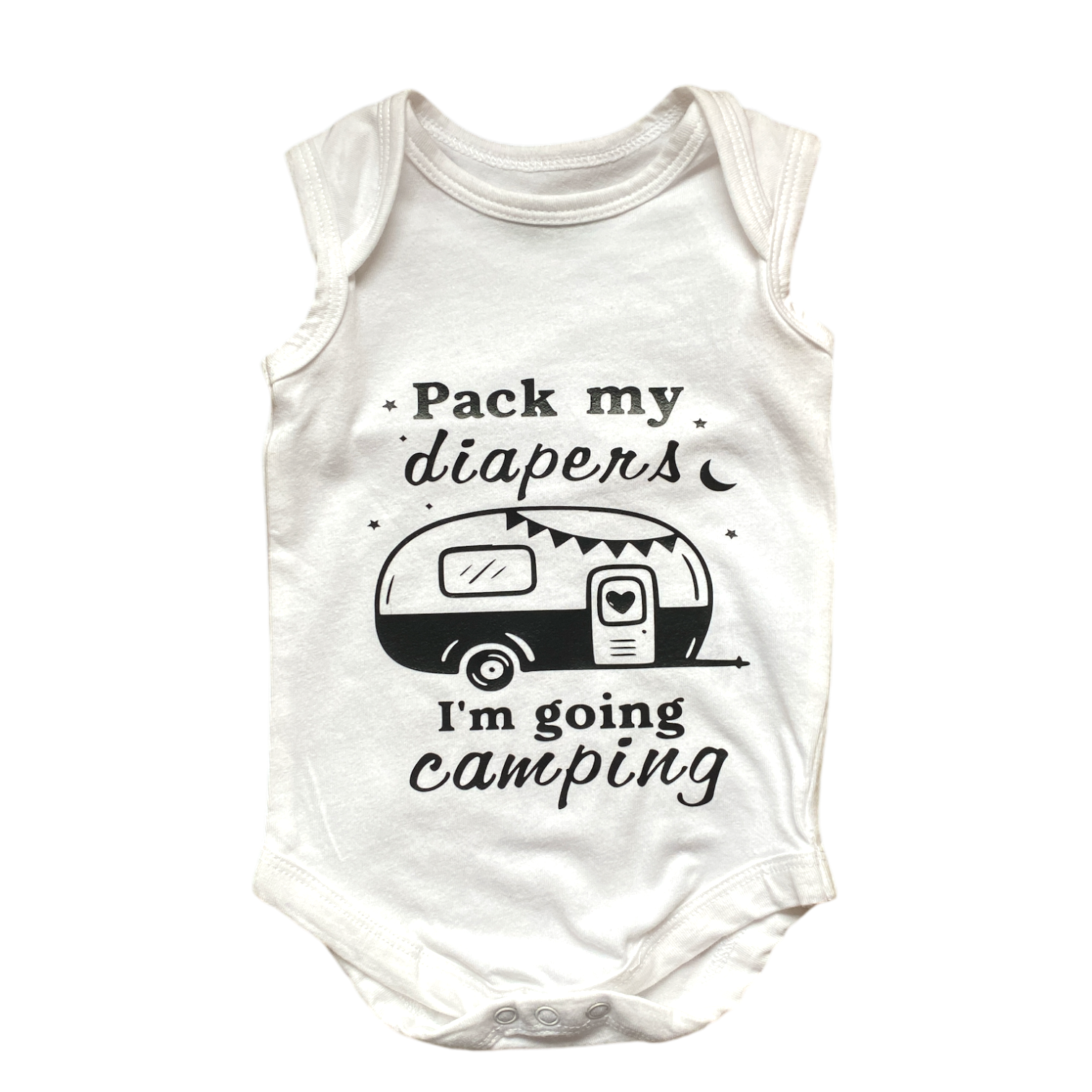 Baby Romper Camping - mouwloos