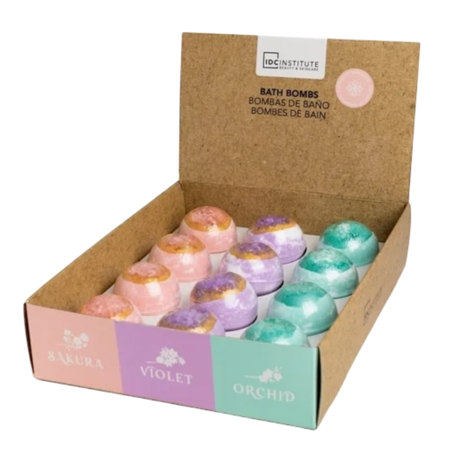 Zen bath bomb met badzout