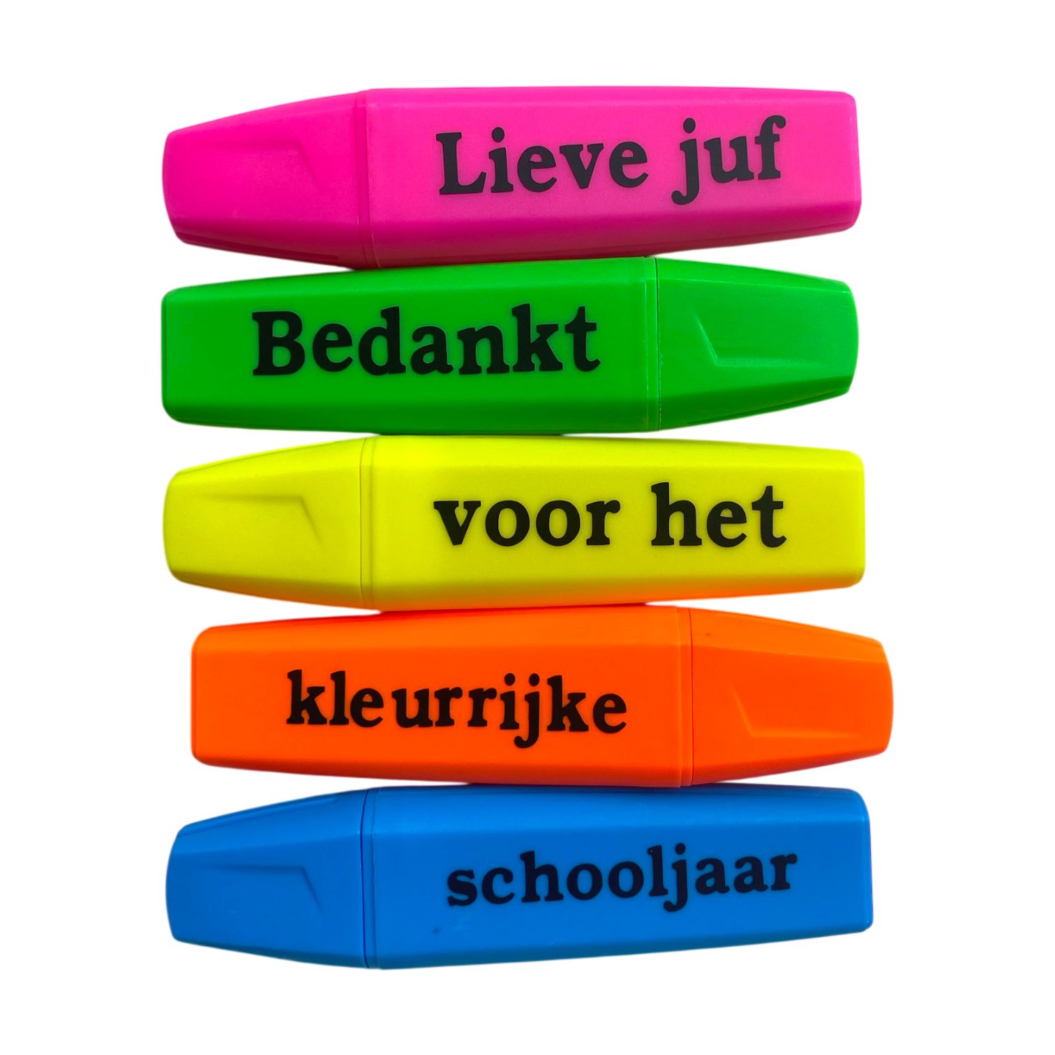 Fluo stiften juf/meester