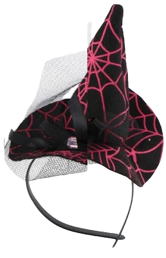 Diadeem Halloween heksenhoed