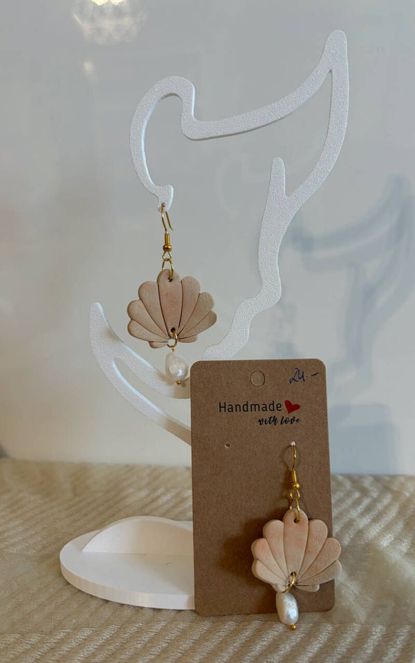 Muschelohrringe groß