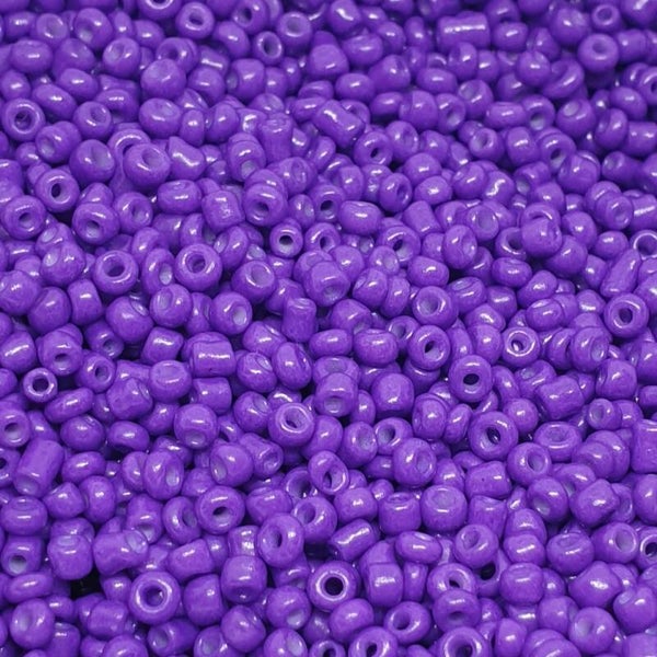 Donkerpaars - 2 mm Kralen