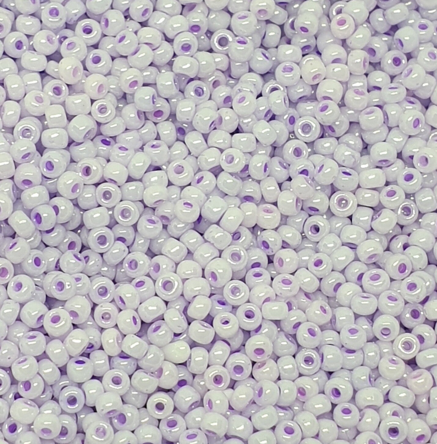 Pastelpaars - 1 mm Kralen